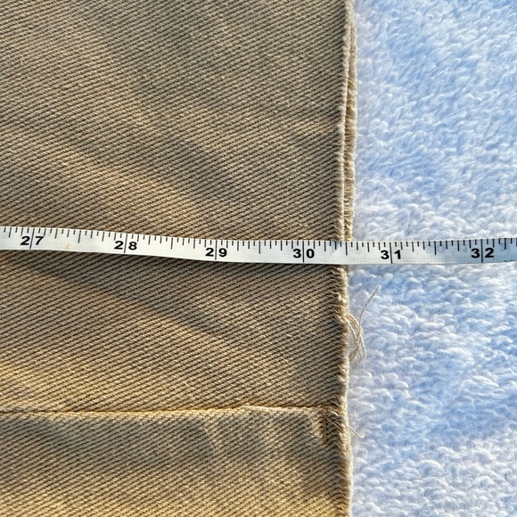 NWT Princess Polly Straight Leg Jeans Sz.4 Beige Raw Cut Hem - Picture 11 of 11